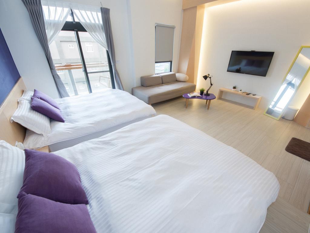 極簡旅行民宿 Simple Travel B&B Wujie Luaran gambar